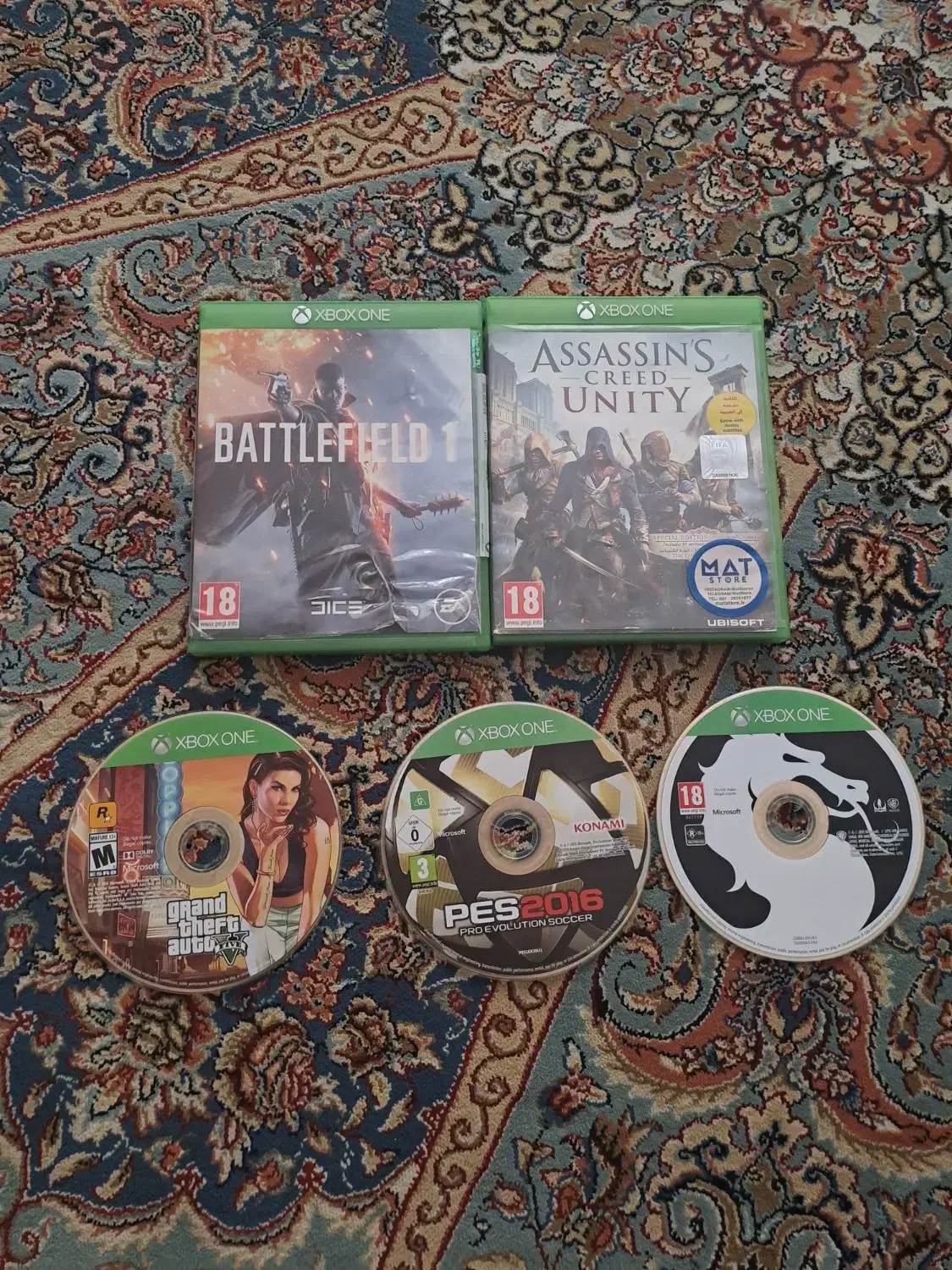 بازی xbox one unity pes 16 battlefield 1 gta mort|کنسول، بازی ویدئویی و آنلاین|تهران, دانشگاه شریف|دیوار