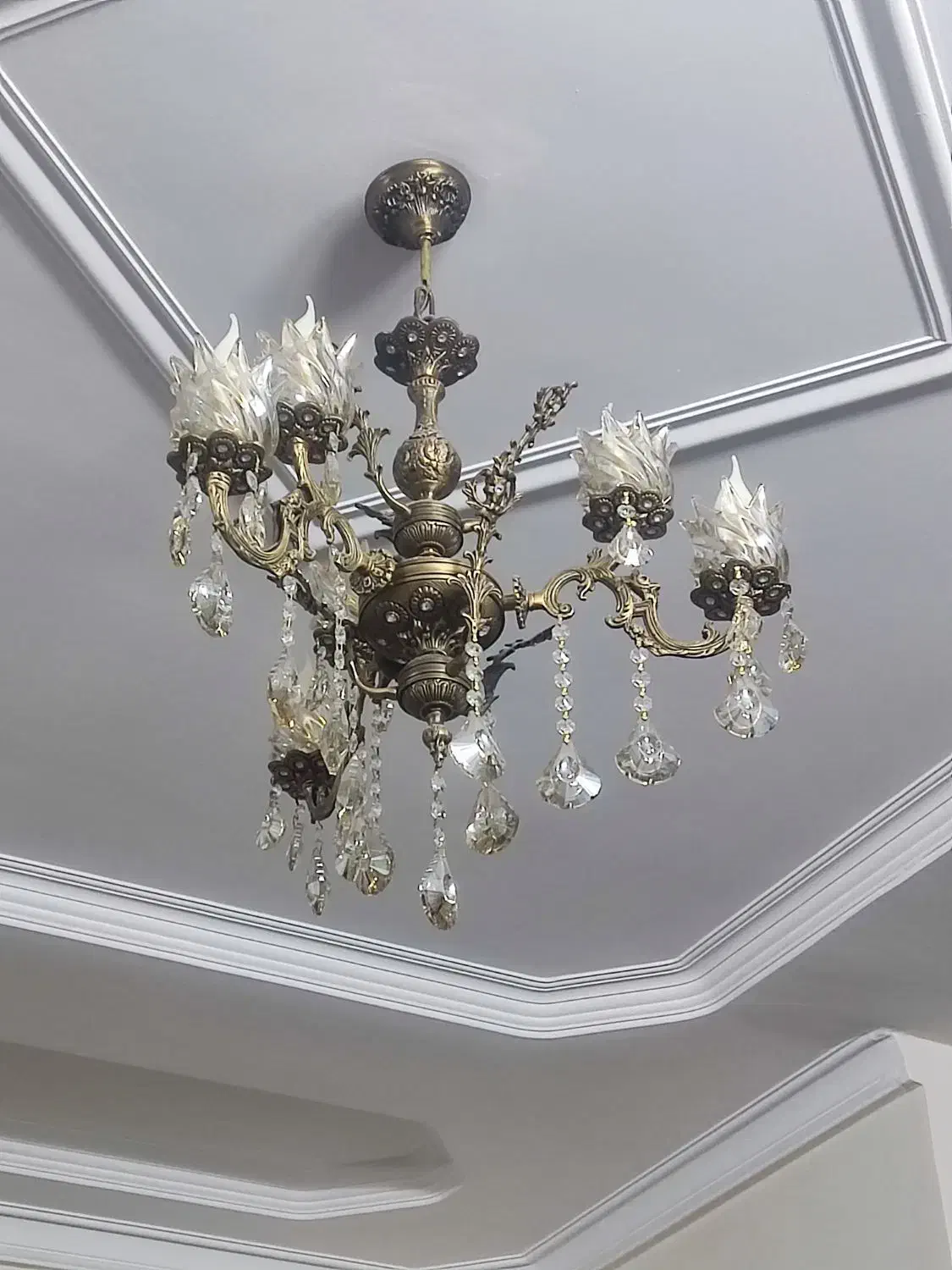 3عدد لوستر برنز|لوستر و چراغ آویز|اسلام‌شهر, شهرک لاله|دیوار