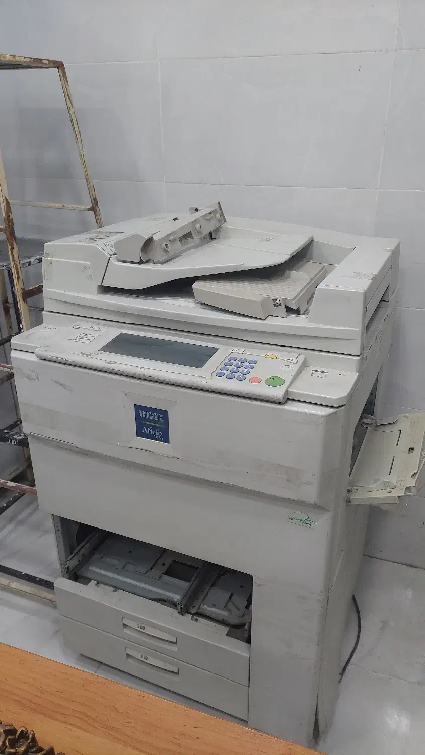 فروش دستگاه کپی قدیمی ۱۰۵۵|پرینتر، اسکنر، کپی، فکس|فولادشهر, B4|دیوار