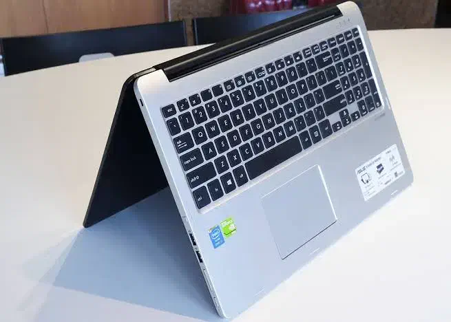 لپتاپ ایسوس تاچ ۳۶۰درجه تبلتی ۱۵.۶ اینچ مناسب ترید|رایانه همراه|تهران, فلسطین (میدان انقلاب)|دیوار