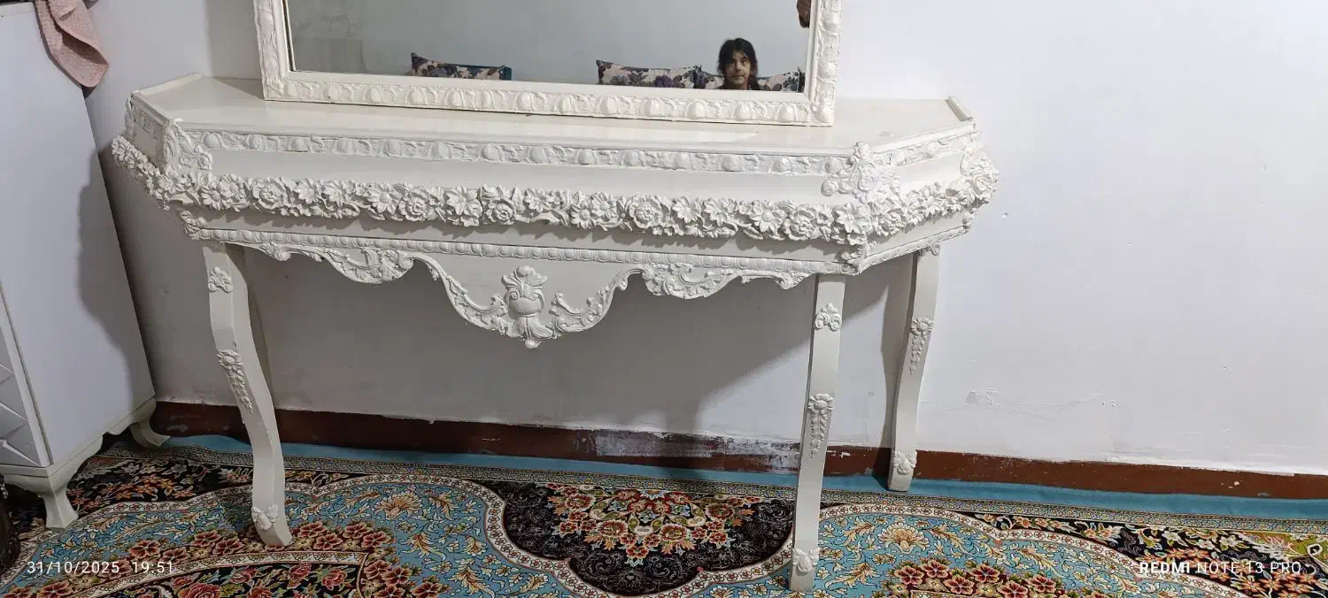 آینه کنسول|بوفه، ویترین، کنسول|اهواز, کمپلو جنوبی|دیوار