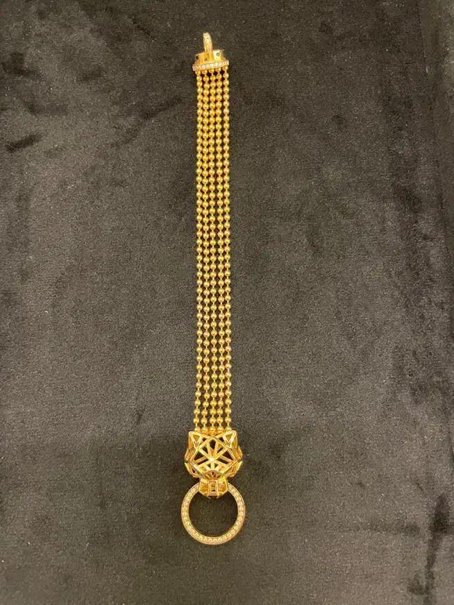 دستبند طلا-اثرفاخر از برند معروف با شناسنامه|جواهرات|تهران, فرمانیه|دیوار
