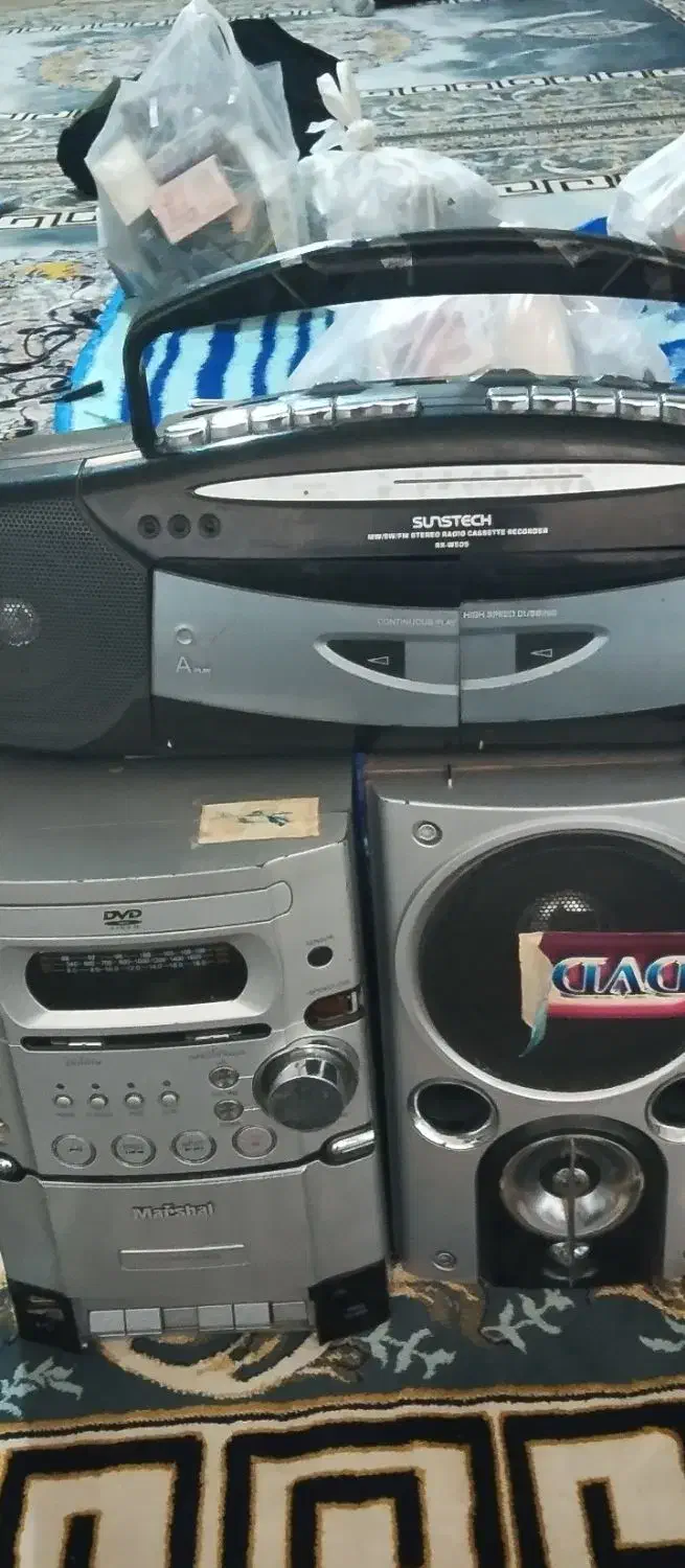 رادیوضبط|سیستم صوتی خانگی|خمینی‌شهر, |دیوار