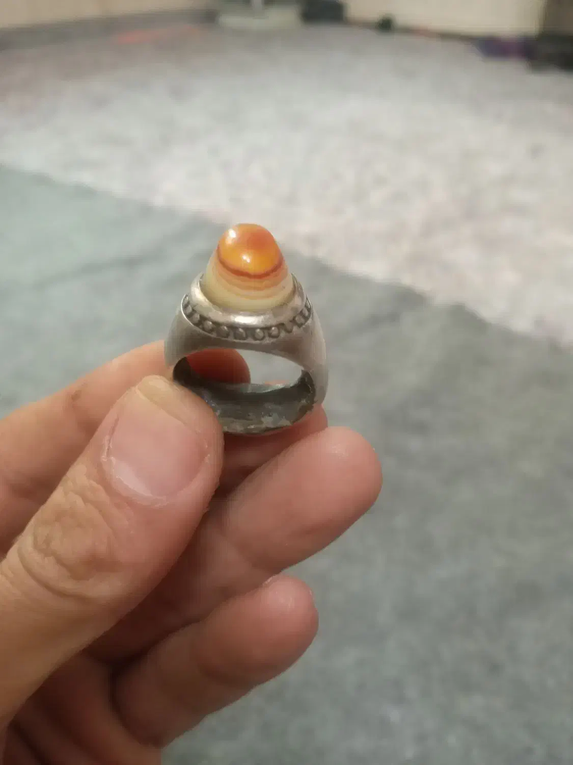 انگشتر نقره بابا غوری  کهنه|جواهرات|چهاردانگه (تهران), |دیوار