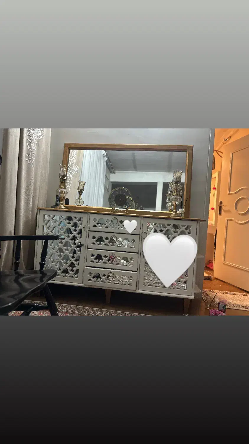 کنسول چوبی|بوفه، ویترین، کنسول|تهران, والفجر (افسریه)|دیوار