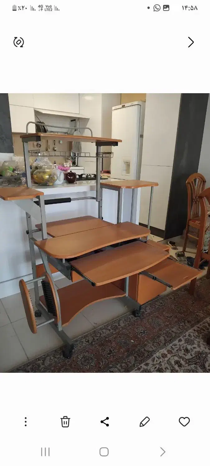 میز کامپیوتر|میز تحریر و کامپیوتر|نجفآباد, ویلاشهر|دیوار