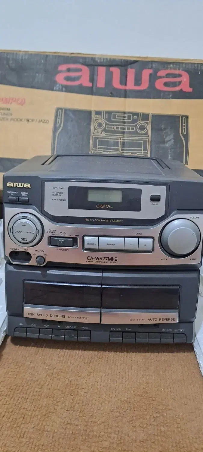 رادیو ضبط ایوا ژاپن|سیستم صوتی خانگی|فردوس (خراسان), |دیوار