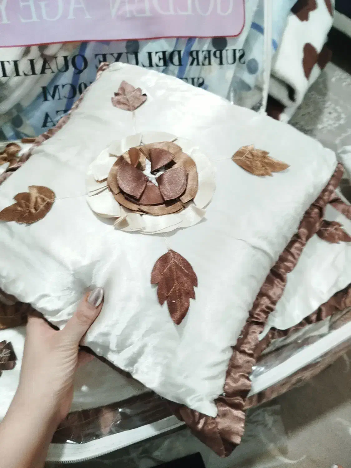 ست رو تختی ساتن|رختخواب، بالش، پتو|کرمانشاه, |دیوار