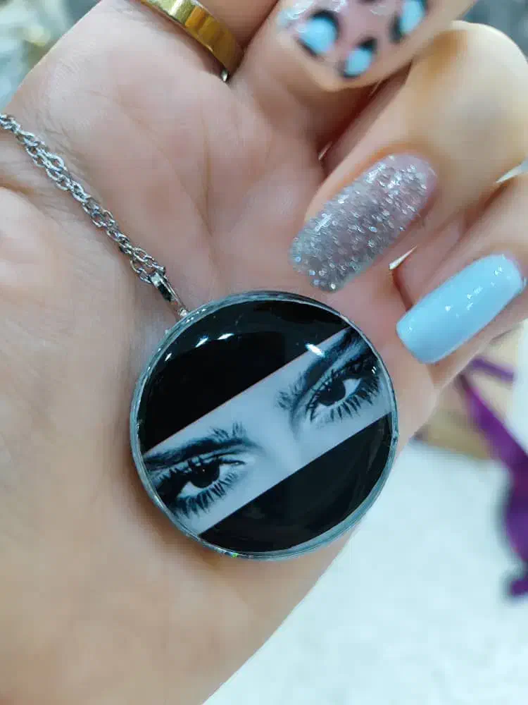 گردنبند و آویزماشین با عکس دلخواهتون|زیورآلات و اکسسوری|لردگان, |دیوار