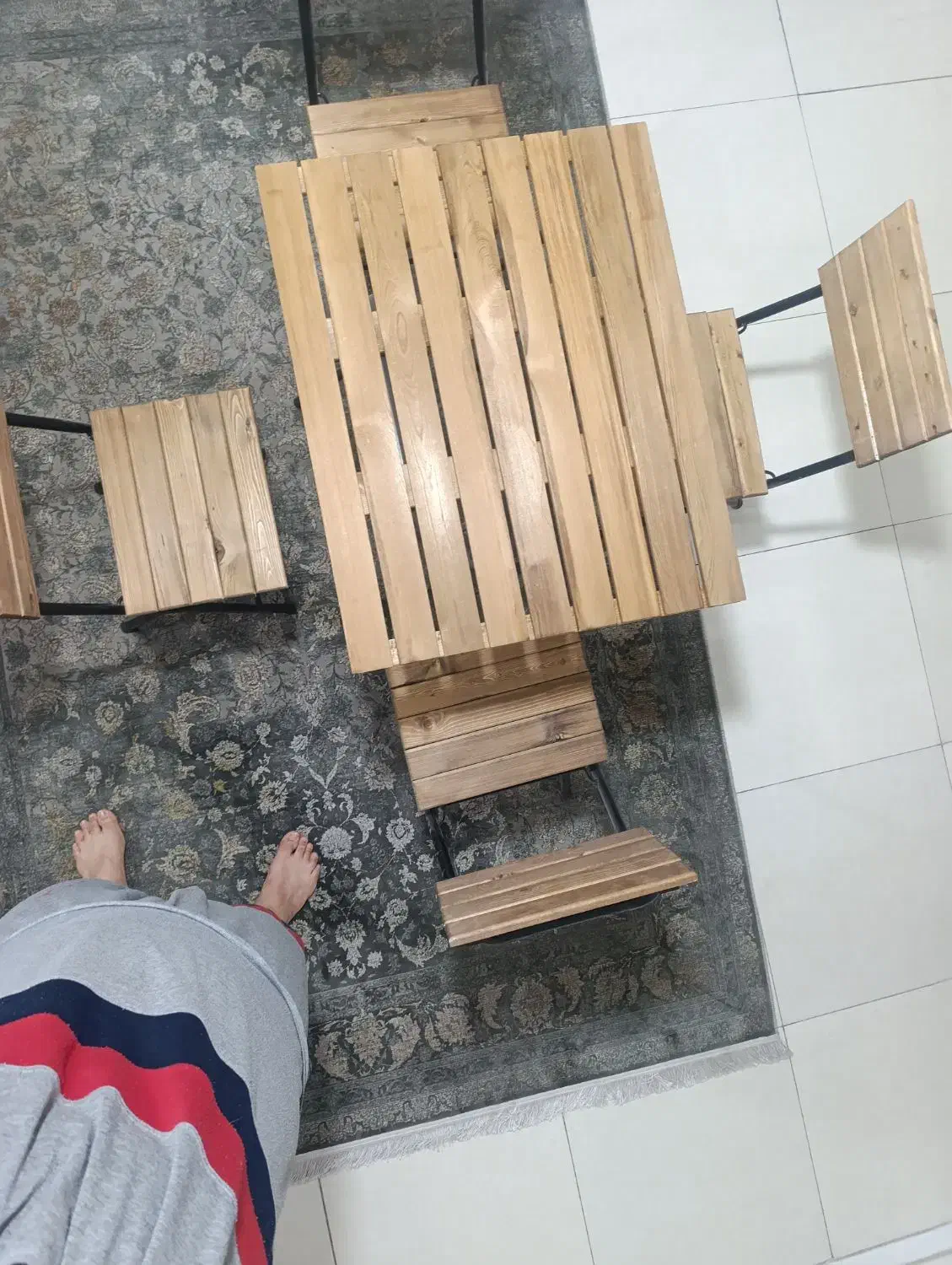 میزو صندلی تاشو روسی|میز و صندلی غذاخوری|ری, سیزده آبان|دیوار