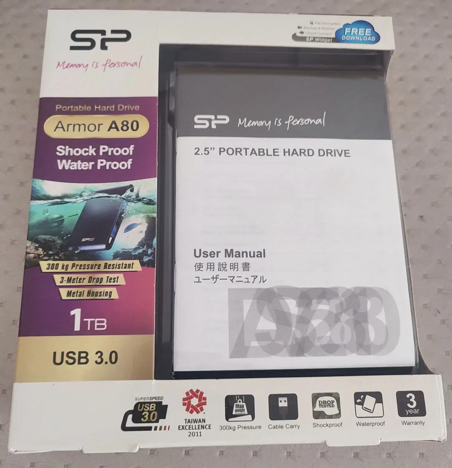 هارد اکسترنال سیلیکون پاور|قطعات و لوازم جانبی رایانه|اصفهان, درب کوشک|دیوار