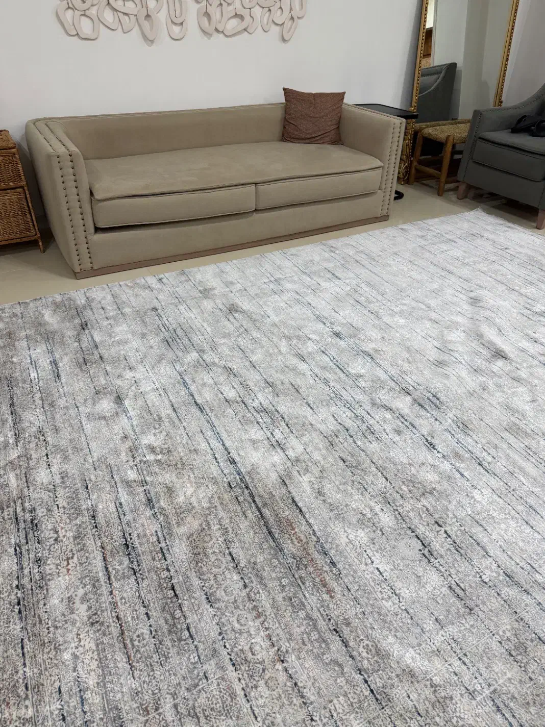 فرش ۹ متری اکرولیک|فرش|امیدیه, |دیوار