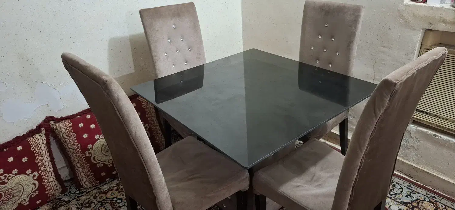 میز و صندلی غذا خوری|میز و صندلی غذاخوری|خمیر, |دیوار