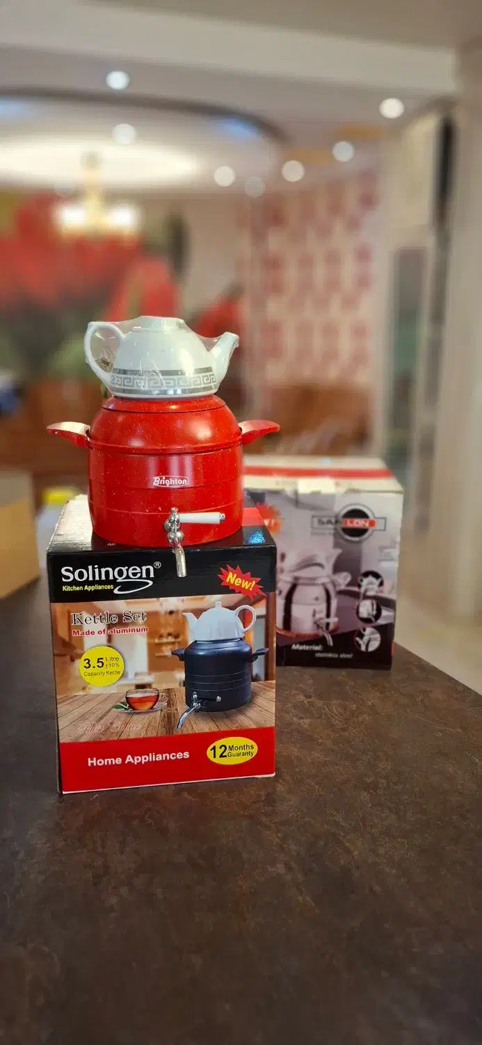 کتری قوری ،چدن ( تمام المینیوم )|قوری، کتری، قهوه‌ساز دستی|کرج, گوهردشت|دیوار