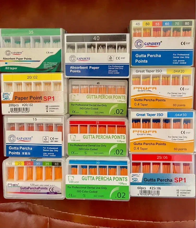 انواع گوتا ، فایل و کامپوزیت دندانپزشکی|پزشکی|تهران, ائمه اطهار|دیوار