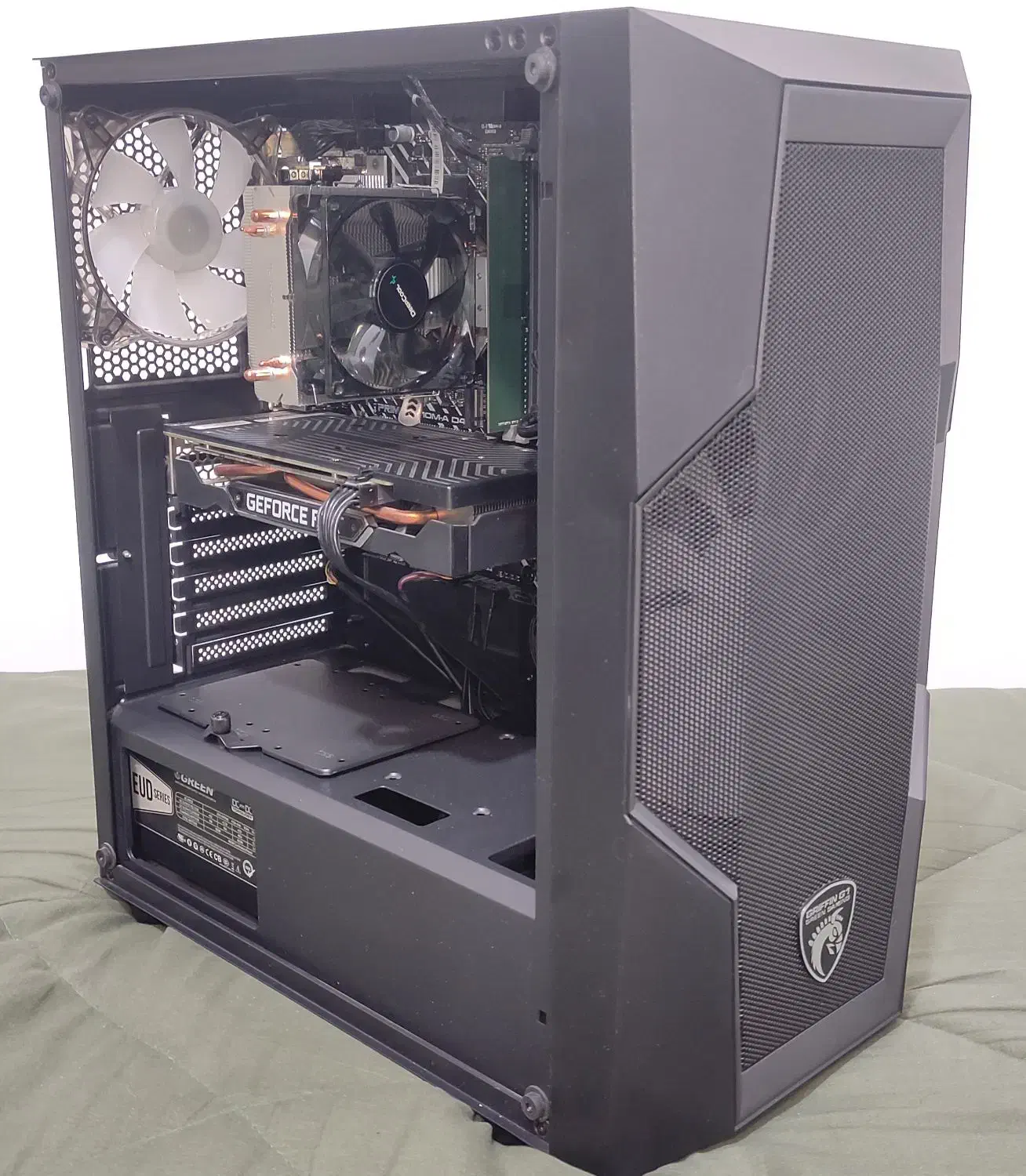 کیس گیمینگ نسل ۱۲ گرافیک ۲۰۶۰ سوپر CPU 12100f|رایانه رومیزی|مشهد, فدک|دیوار