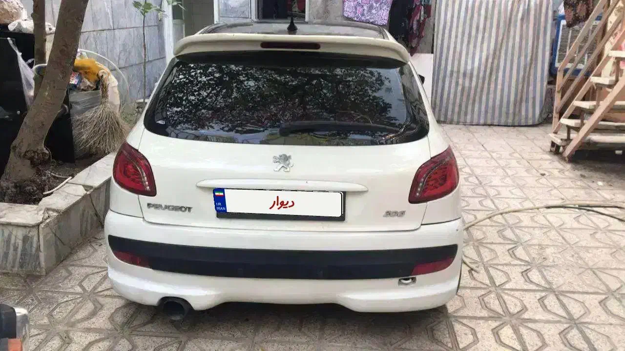 206 مدل 89|خودرو سواری و وانت|مشهد, بهارستان|دیوار