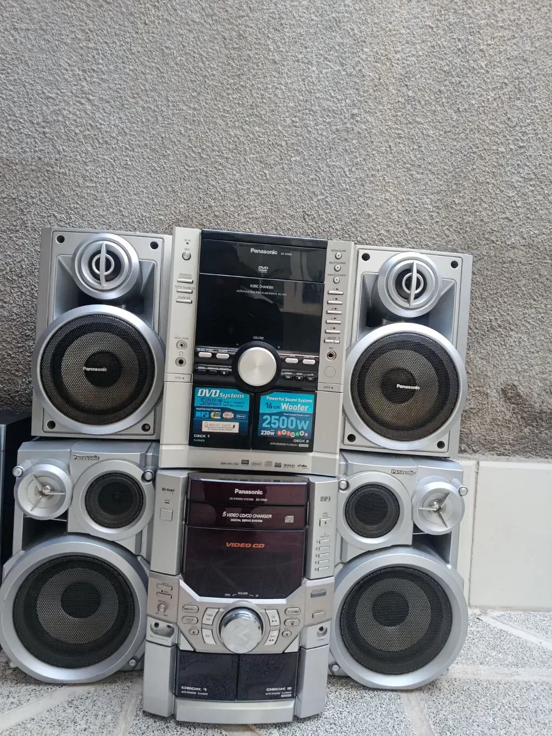 ۳دستگاه ظبط پاناسونیک و سونی باکیفیت به قیمت مناسب|سیستم صوتی خانگی|مشهد, طرق|دیوار