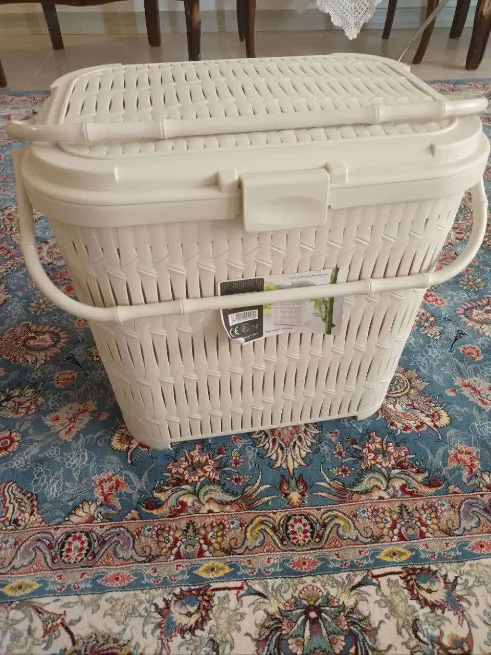 سبد مسافرتی طرح بامبو لیمون|ظروف نگهدارنده، پلاستیکی، یک‌بارمصرف|رودهن, |دیوار