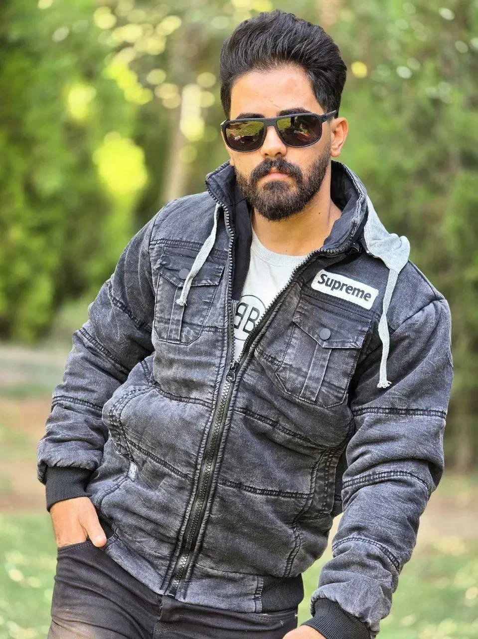 کاپشن مردانه پسرانه مدل سوپرمی سنگشور تن خور شیک|لباس|اصفهان, خوراسگان|دیوار