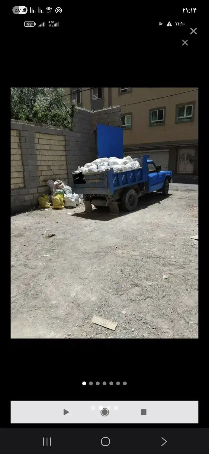 نیسان کمپرسی  جکدار حمل نخاله برداری خاک برداری|خدمات حمل و نقل|تبریز, |دیوار