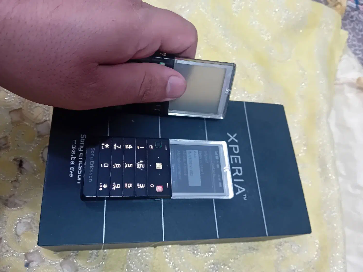 گوشی سونی اریکسون پیورنس x5شیشه ای|موبایل|تهران, ایوانک|دیوار