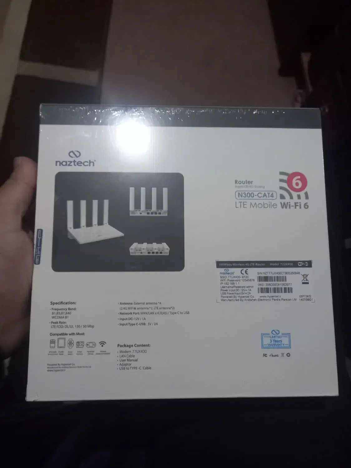 مودم سیمکارتی هرسیمکارتی میخوره|مودم و تجهیزات شبکه|قائمشهر, |دیوار