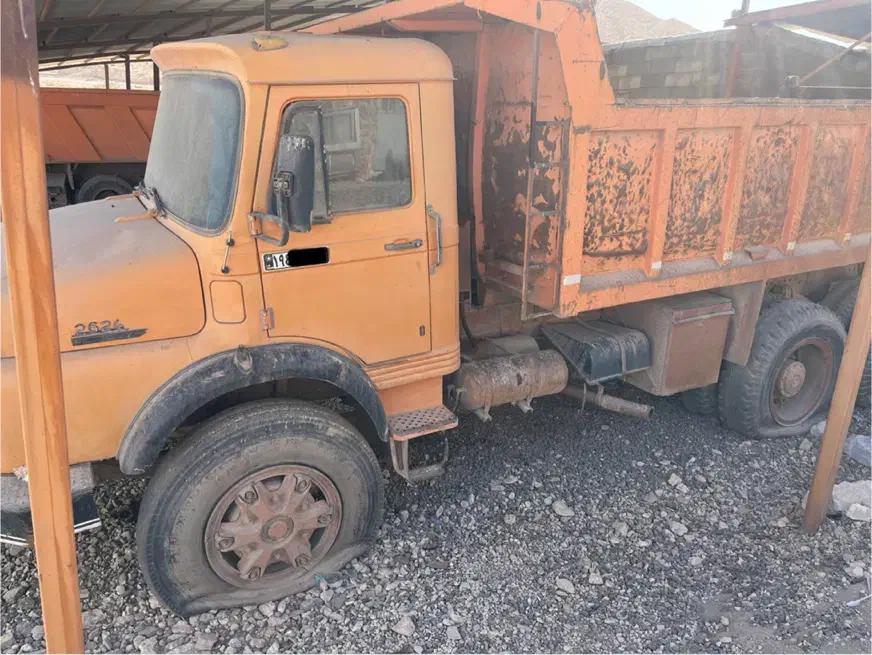 فروش یکدستگاه بنز ده چرخ زیرمایلر|خودرو سنگین|تهران, نیلوفر|دیوار