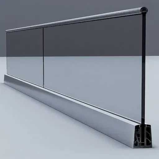 اجرای انواع نرده شیشه ای|مصالح و تجهیزات ساختمان|قم, شهرک سازمان آب|دیوار