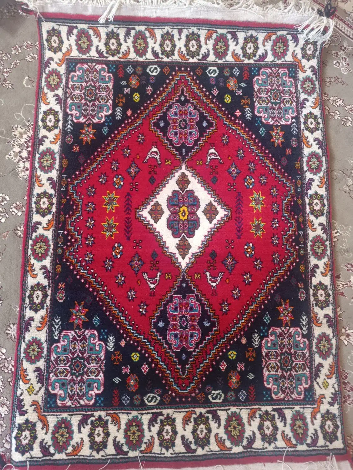 قالیچه|فرش|شیراز, شهرک قمشه|دیوار