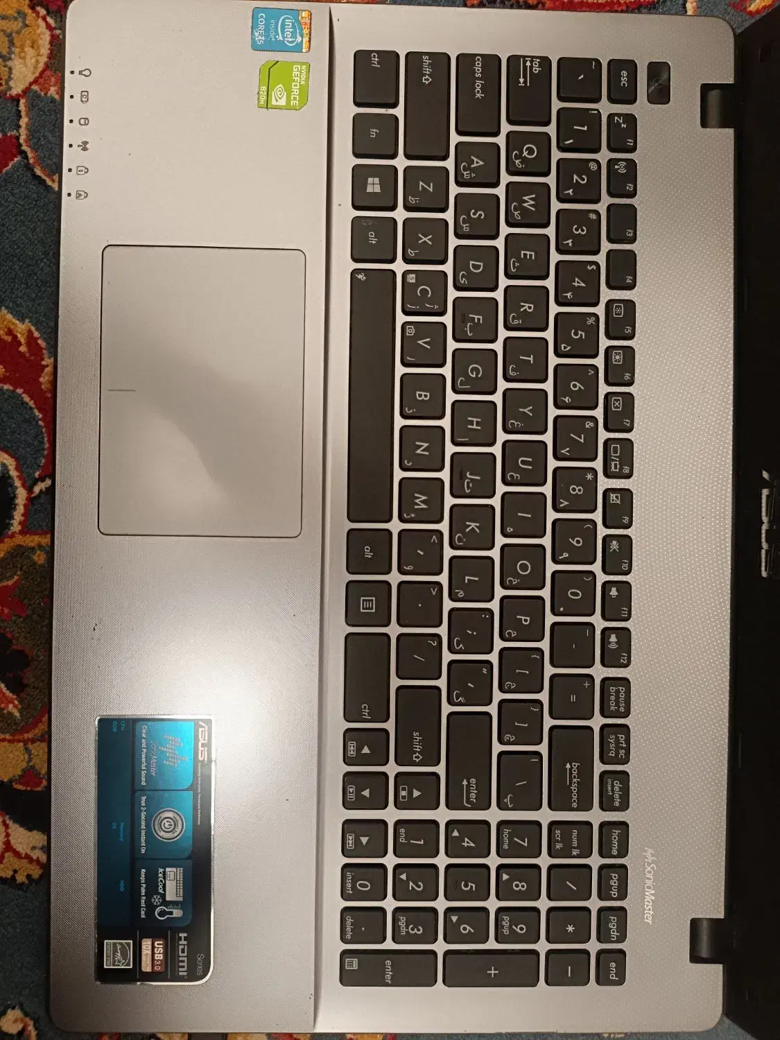 لپ‌تاپ ASUS X550L|رایانه همراه|خاوران, |دیوار