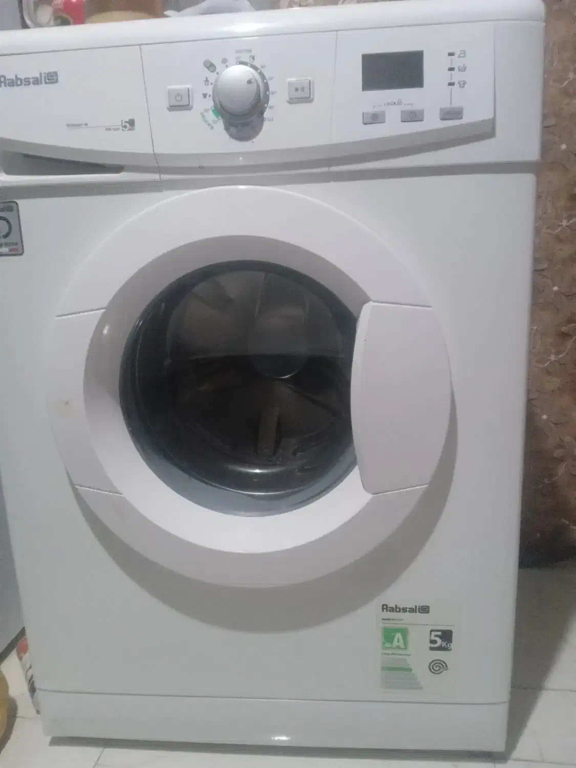 ماشین لباسشویی ۵کیلویی آبسال صفر|ماشین لباسشویی و خشک‌کن لباس|دهدشت, |دیوار