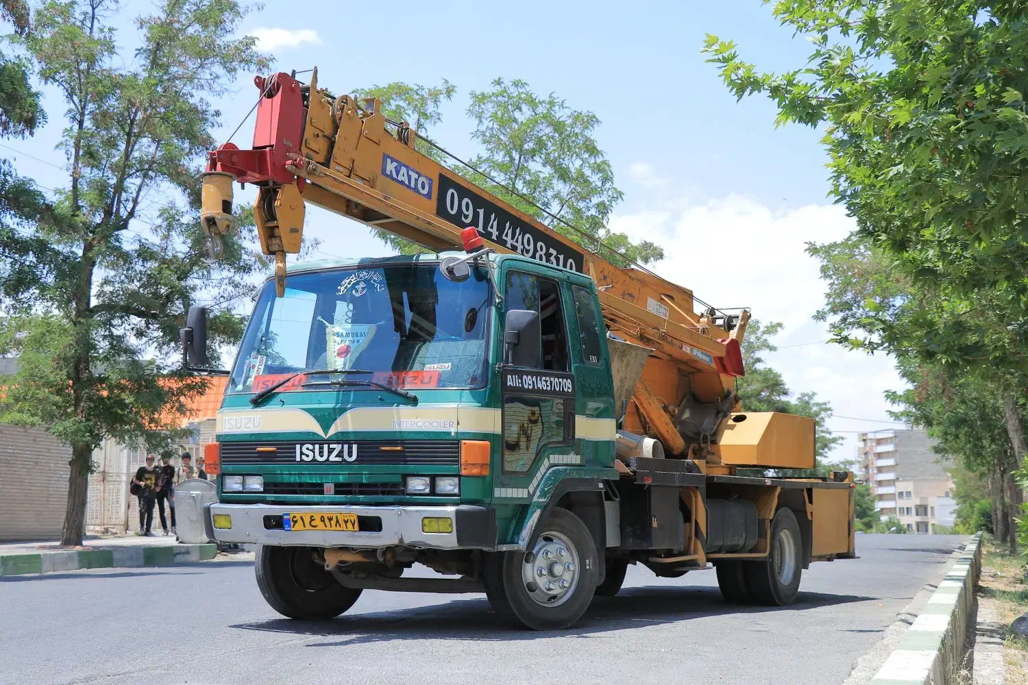 جرثقیل ۷تن|خودرو سنگین|قدس, شهر‌قدس|دیوار