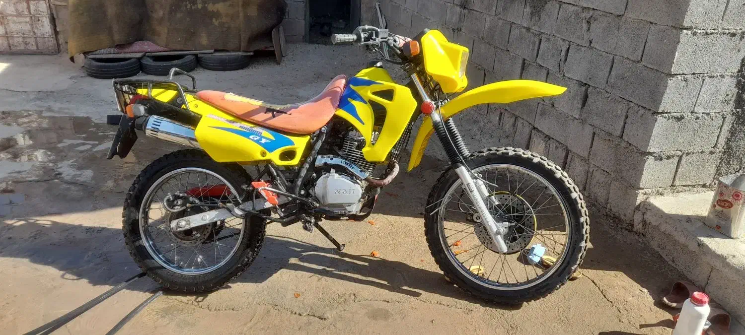 موتور تریل مدل۹۰ جی وای نامی ۲۰۰سی سی|موتورسیکلت|کرمانشاه, |دیوار