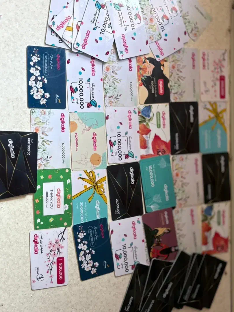 نقد کردن کارت دیجی کالا|کارت هدیه و تخفیف|تهران, کرمان|دیوار