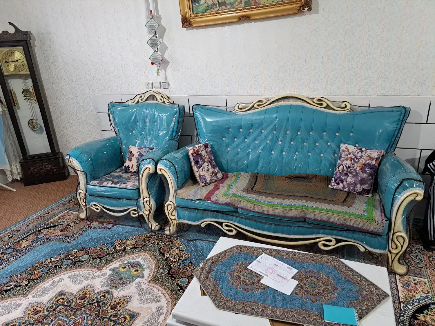 مبل|مبلمان خانگی و میز عسلی|فولادشهر, C5|دیوار