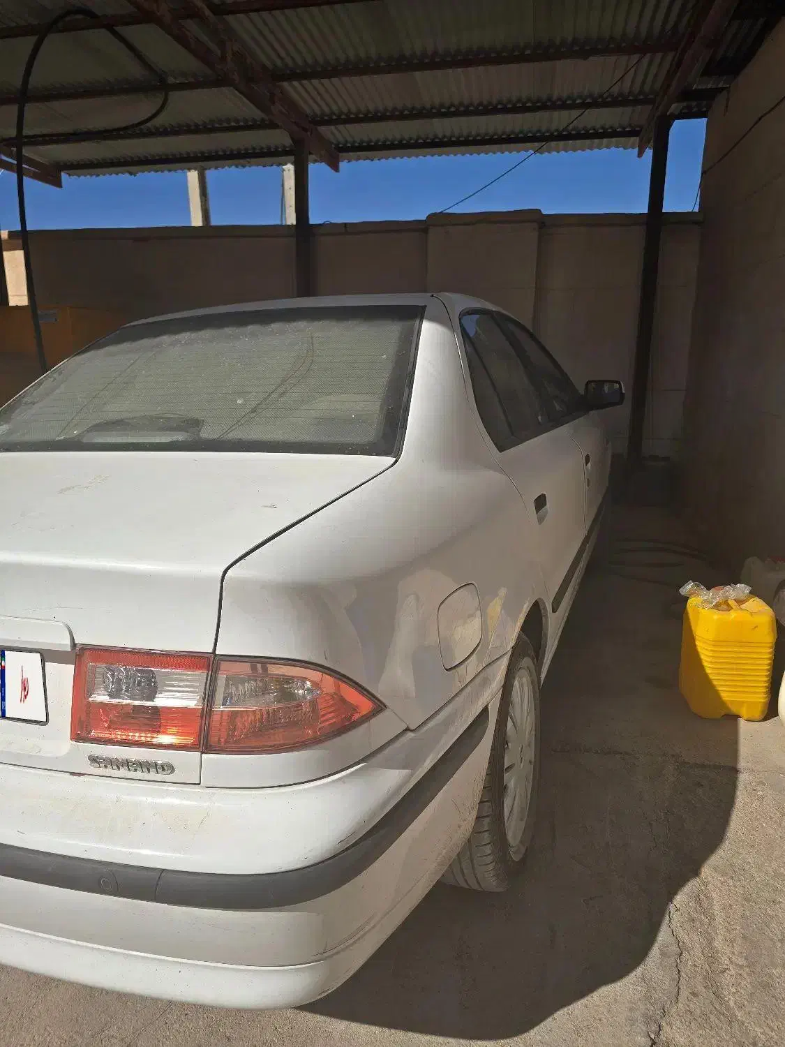 سمند LX سفید 93|خودرو سواری و وانت|شیراز, تاچارا|دیوار