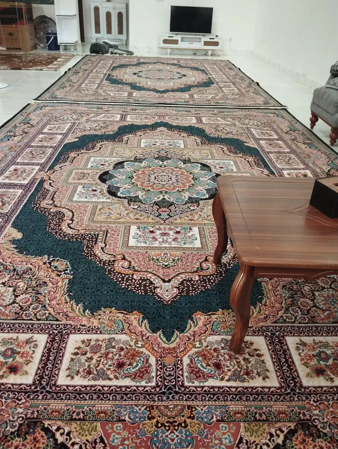 2عدد فرش 12 متری|فرش|دزفول, |دیوار