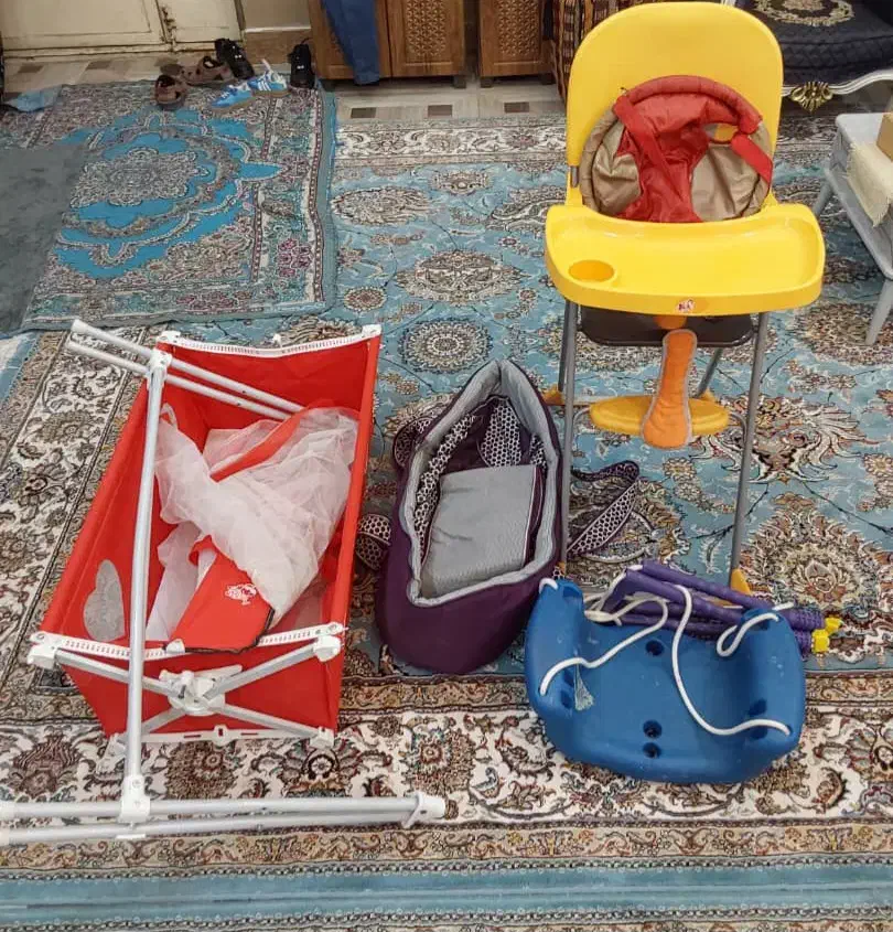 گهواره/صندلی کودک/تاب کودک/سرسره کودک|اسباب و اثاث بچه|خرمشهر, |دیوار