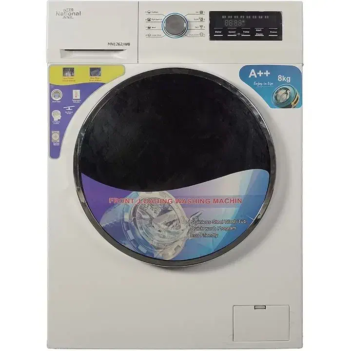 لباسشویی اینترنشنال آنیل ۸ کیلو|ماشین لباسشویی و خشک‌کن لباس|بردسکن, |دیوار