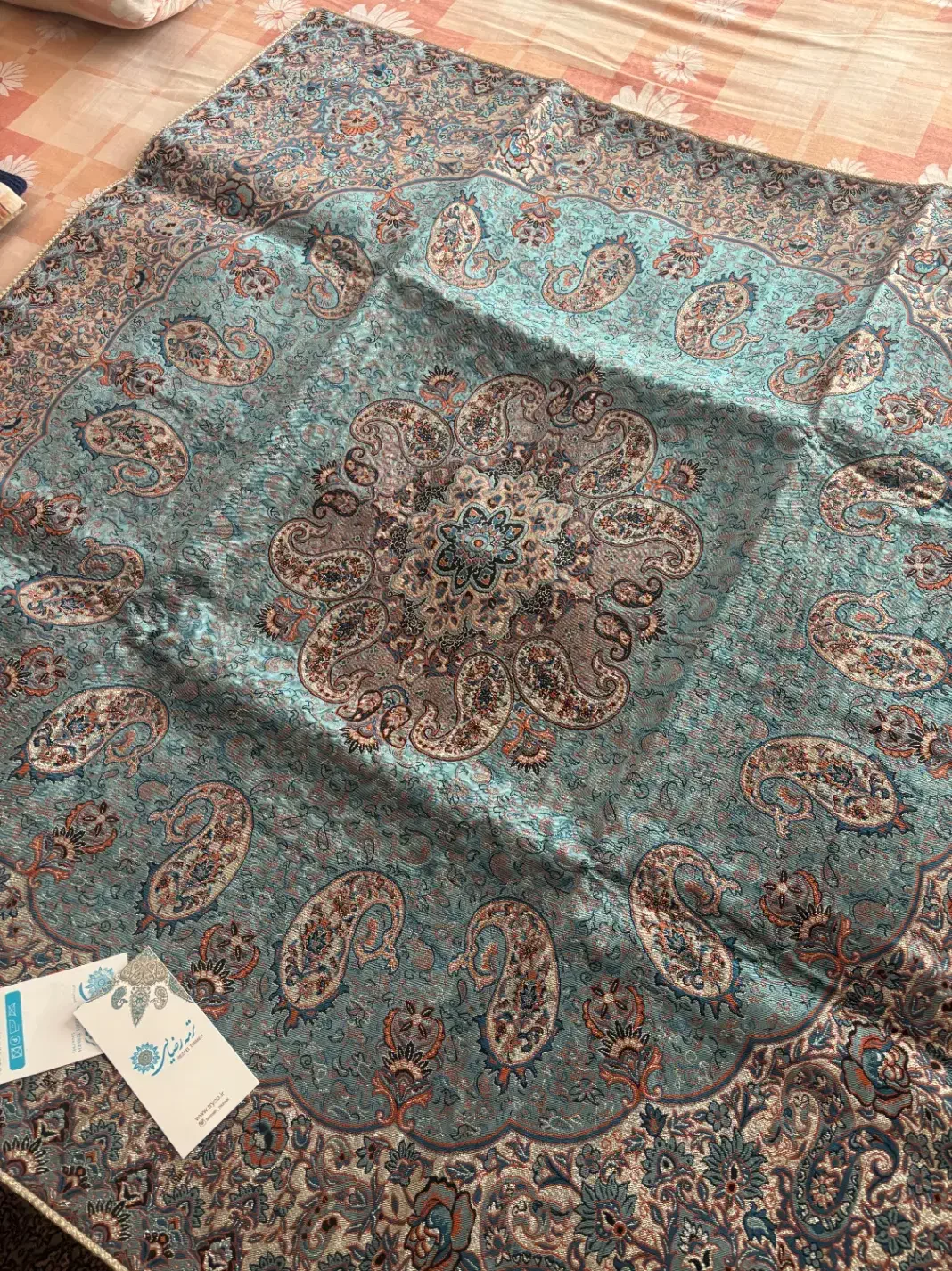 رومیزی ترمه برند رضایی یزد|پرده، رانر، رومیزی|تهران, نیاوران|دیوار