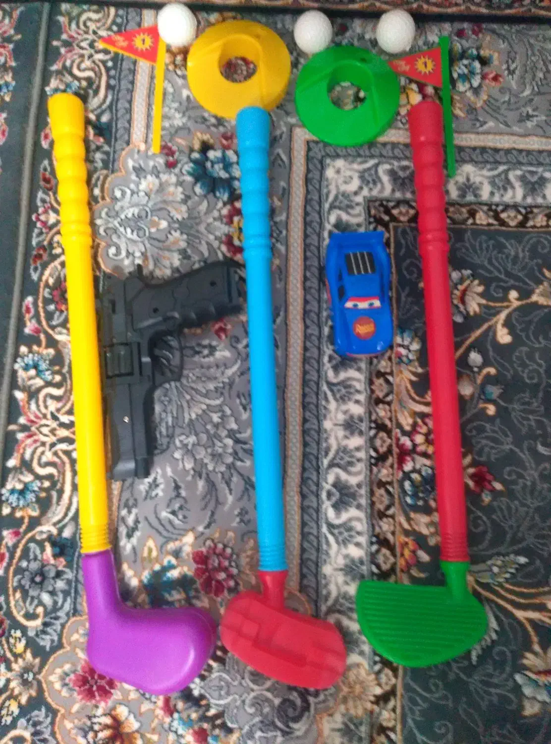 گولف وماشین و تفنگ|اسباببازی|ماهدشت, |دیوار