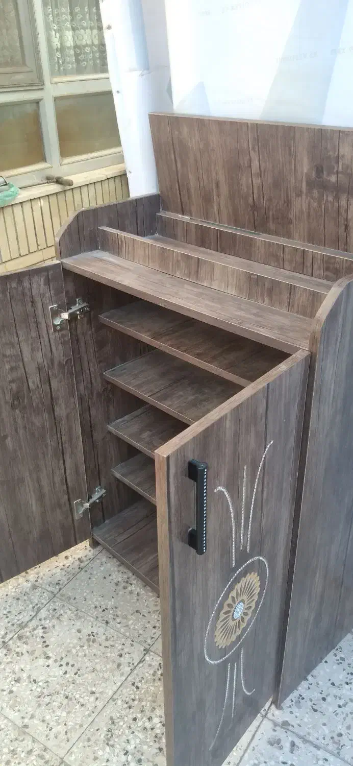 جاکفشی پنج طبقه|جاکفشی، کمد، دراور|قائن, |دیوار