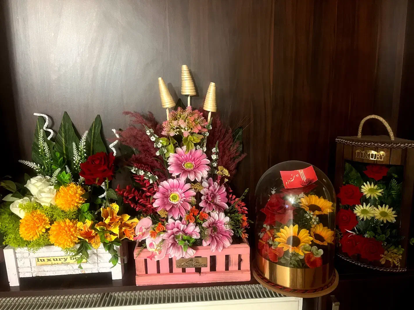 گل مصنوعی|گل مصنوعی|خمینی‌شهر, |دیوار