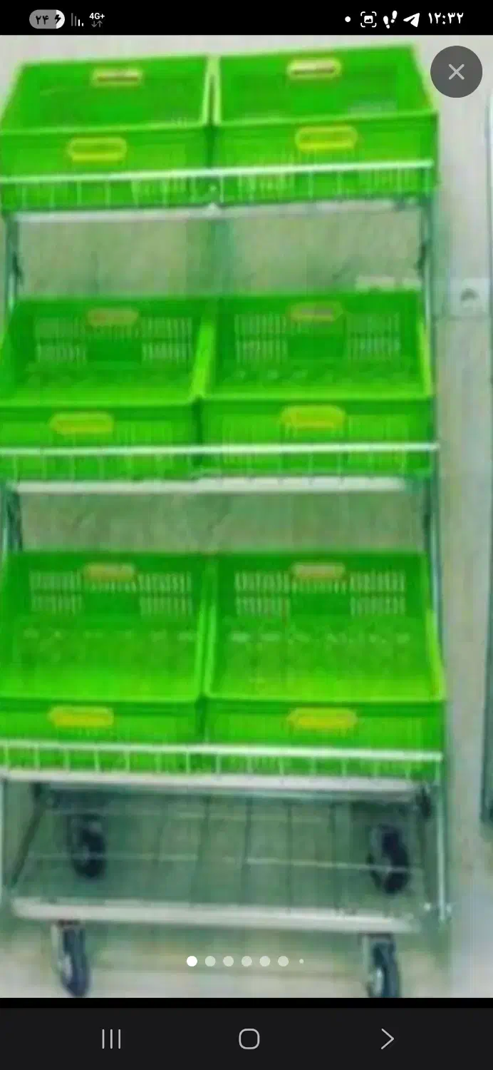 سبد ۸ تایی برای میو ه و سبزیجات|فروشگاه و مغازه|رشت, کوی یخ|دیوار