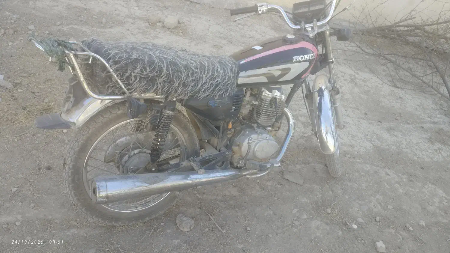 موتور مزایده 125|موتورسیکلت|نورآباد, |دیوار