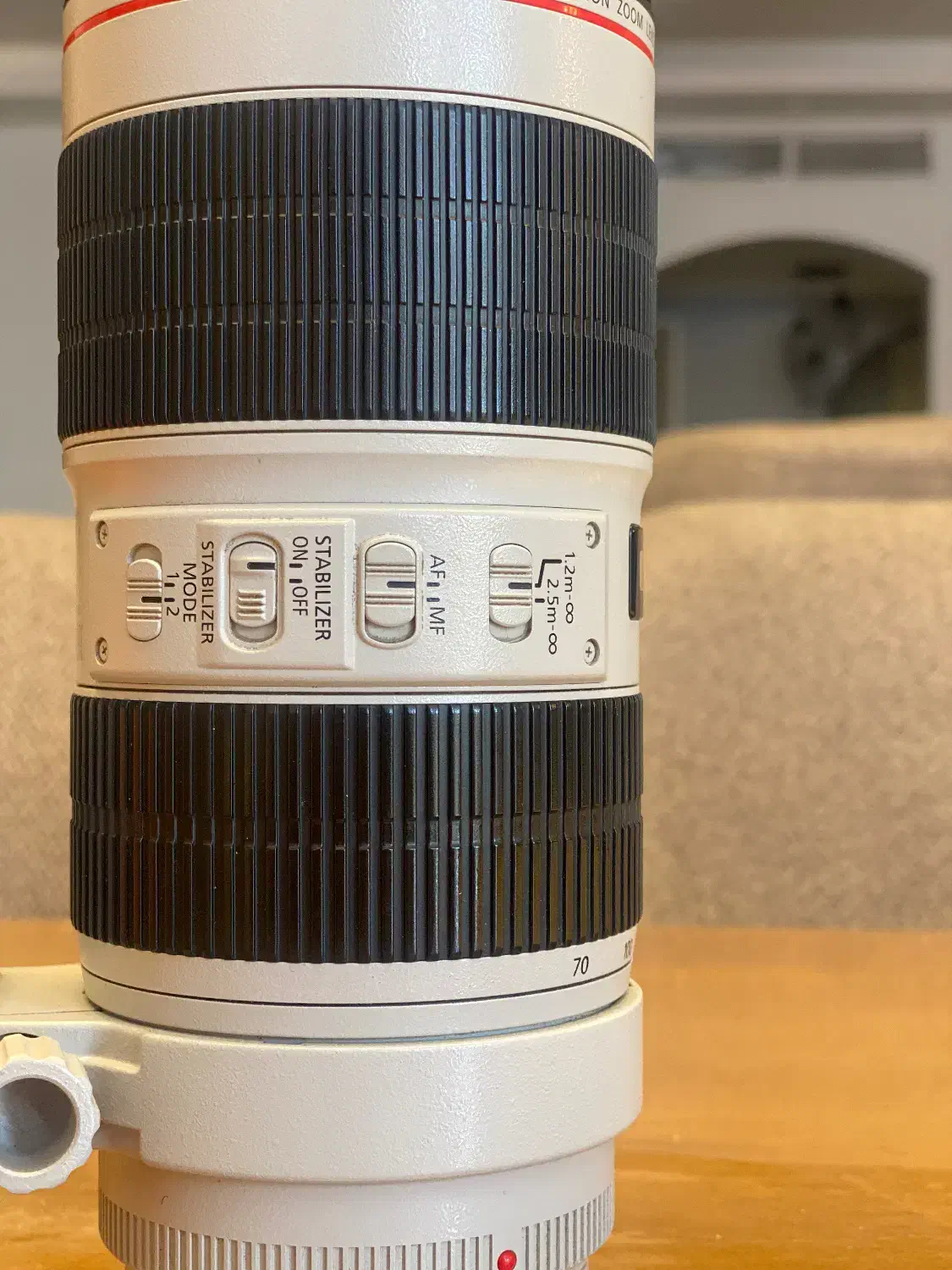 لنز 200-70  canon  f2.8 تایپ 3|دوربین عکاسی و فیلم‌برداری|شیراز, شهرک گلستان|دیوار