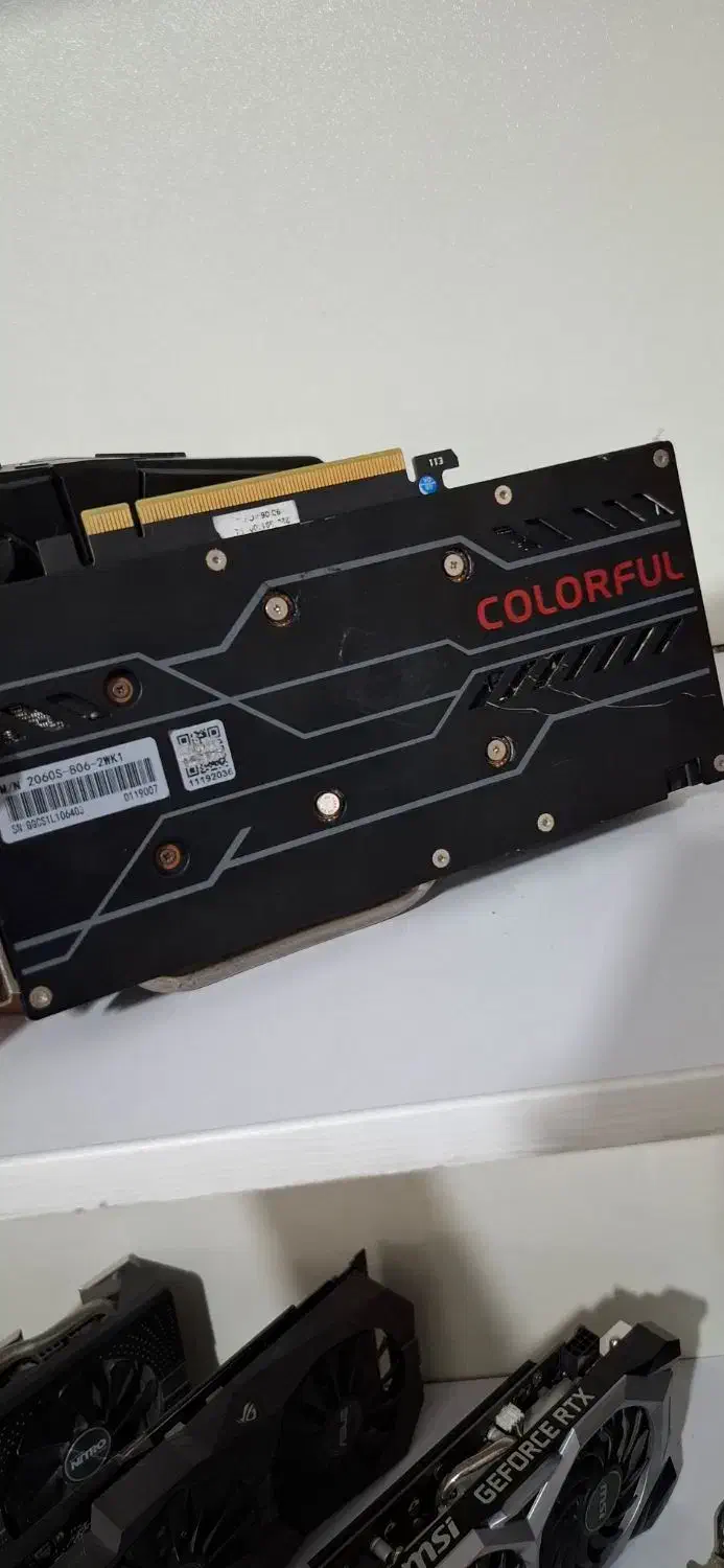 کارت گرافیک 2060super colorfull کالر فول|قطعات و لوازم جانبی رایانه|تهران, سلسبیل شمالی|دیوار