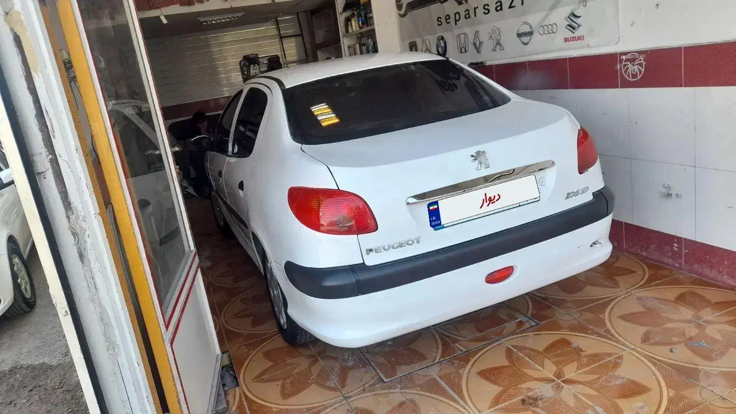 ۲۰۶ تیپ ۵|خودرو سواری و وانت|اردبیل, |دیوار