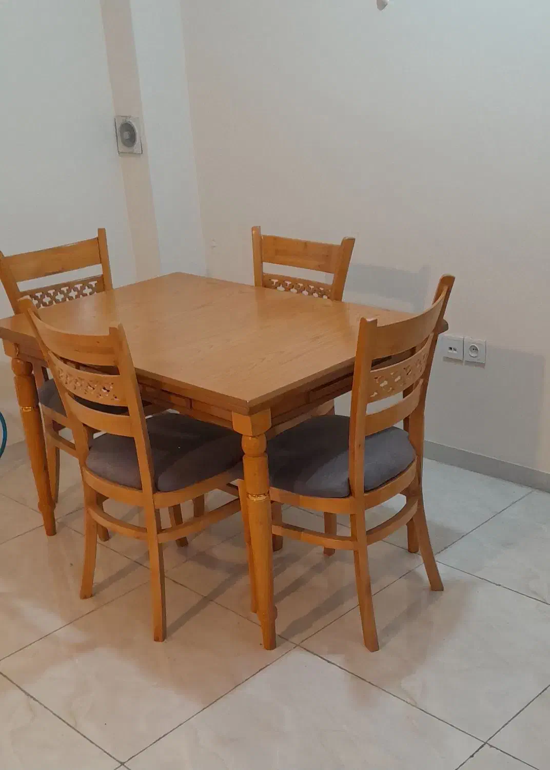 میز نهارخوری چهار نفره|میز و صندلی غذاخوری|تهران, تهرانسر شمالی|دیوار